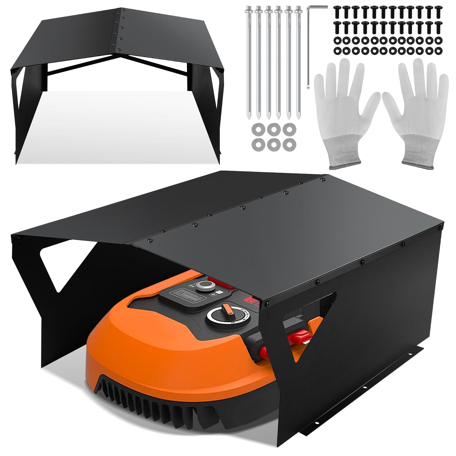 Mähroboter Garage