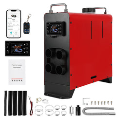 SWANEW 12V 8KW Dieselheizung, Standheizung Diesel, Luft Dieselheizung, Diesel Lufterhitzer mit Bluetooth, LCD-Schalter