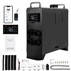 SWANEW 12V 8KW Dieselheizung, Standheizung Diesel, Luft Dieselheizung, Diesel Lufterhitzer mit Bluetooth, LCD-Schalter