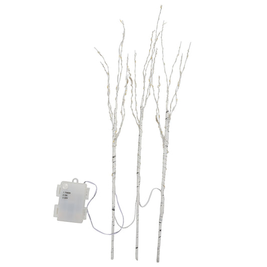 SWANEW 70 LEDs Lichterbaum, 50cm Lichterzweige, Weihnachtsdekoration, Batteriebetrieben