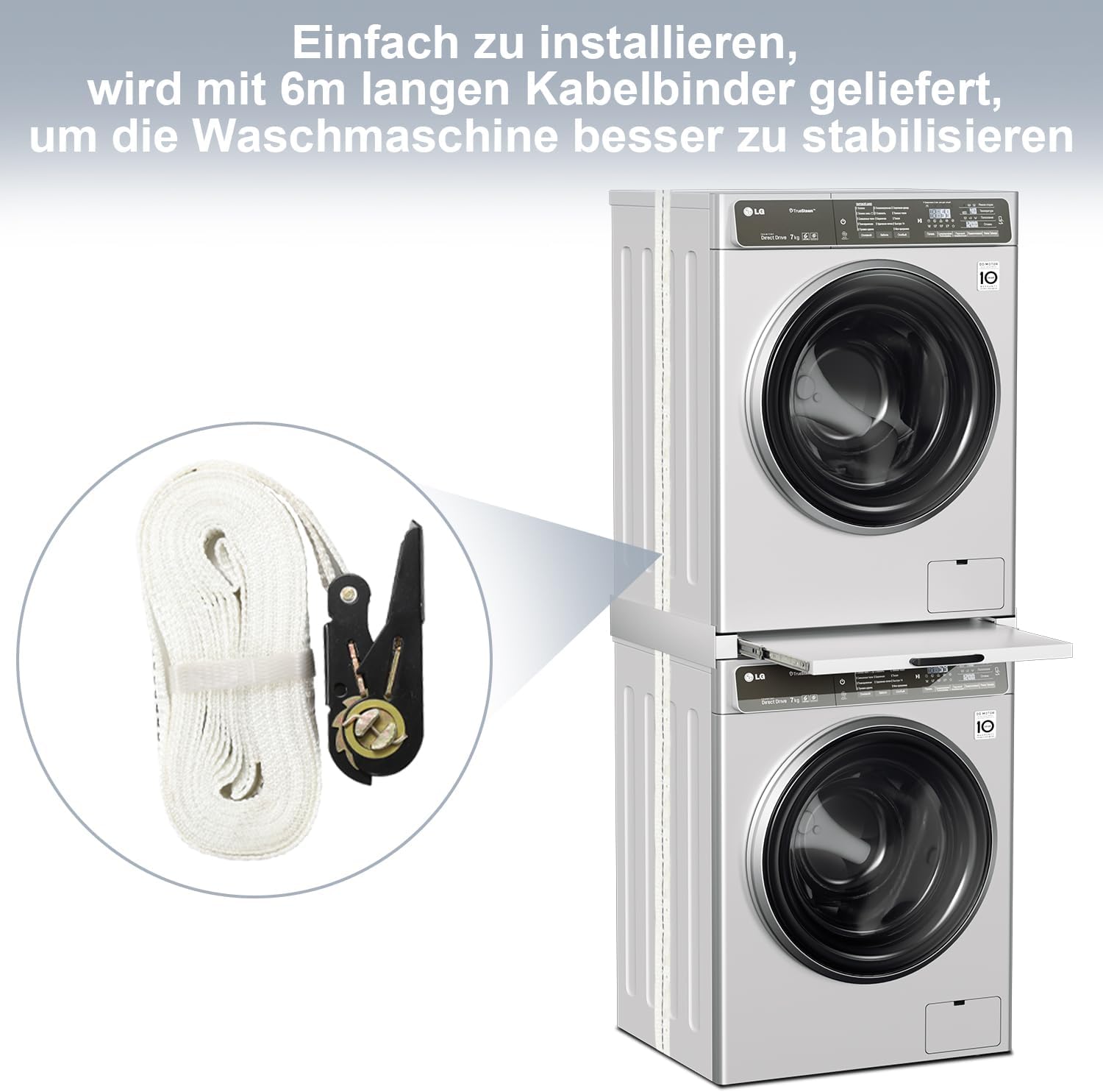 Zwischenbaurahmen mit Ausziehplatte