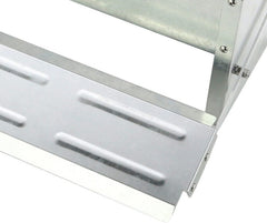 SWANEW Futterautomat Hühner Futterspender 5kg Tröge, mit Deckel, futtertrog hühner, Wetterfester Fußpedal selbstöffnender Futtertrog