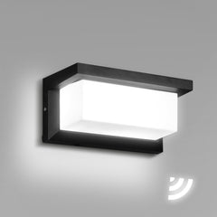 SWANEW LED Wandleuchte 18W LED Wandlampe Sensor Wandleuchte IP65 Außenleuchte mit Bewegungsmelder