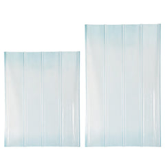 SWANEW Trapezblech Wellplatten, 2 mm FRP-Tageslichtplatten, Dachplatten, 90x120cm/90x160cm