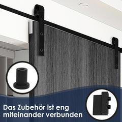 Schiebetürbeschlag Komplettset Pfeil