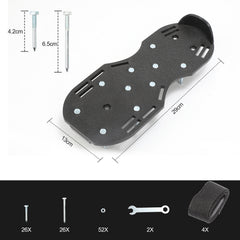 SWANEW Nagelschuhe, Rasenbelüfter-Schuhe, Rasenbelüfter Walking
