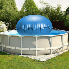 SWANEW Poolkissen Winter, Ø2/3m Rund, Pool Luftkissen, mit 2x4m Seil