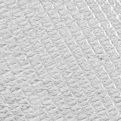 SWANEW Isolierfolie 1 × 10 m, 10 m² – Alu Reflexionsfolie mit Luftpolster, zuschneidbare Dämmfolie