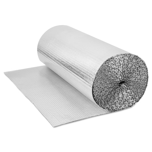 SWANEW Isolierfolie 1M X 20M Heizkörper Reflexionsfolie 20㎡ thermofolie Reflexionsfolie Heizung Dämmfolie Isolierung Wand Isolierfolie Heizung, 200 g/m²