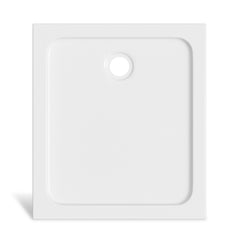 SWANEW Duschwanne, aus Acryl, 4 cm flach