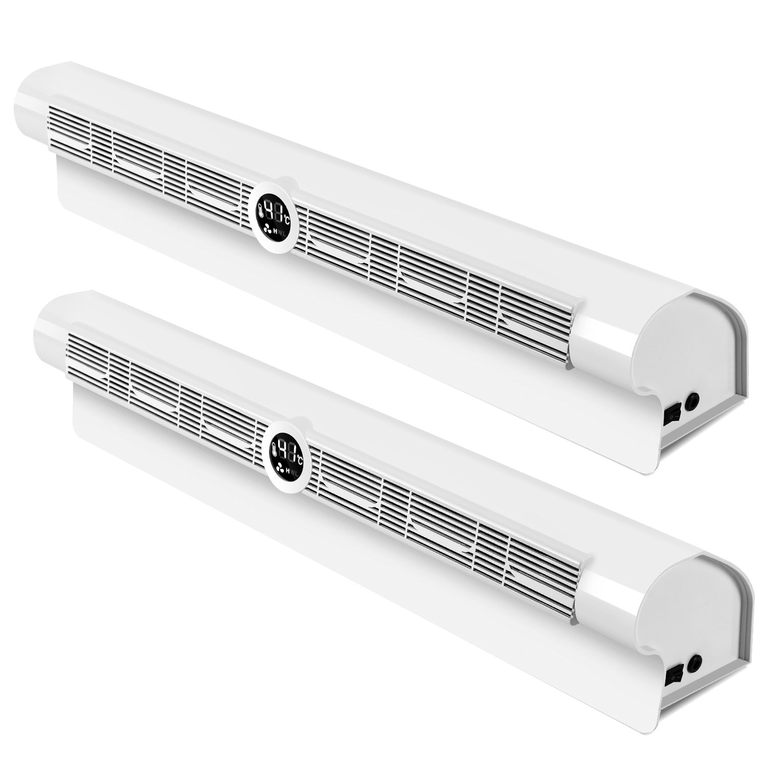 SWANEW Heizkörper Ventilator mit 6 Auslässen, Heizkörperverstärker, 3-Stufen-Regelung, Heizverstärker für Heizungen