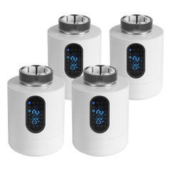 SWANEW Heizkörperthermostat, 5-35 °C, Wochenprogramm, mit 7 Ventiladapter