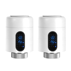 SWANEW Heizkörperthermostat, 5-35 °C, Wochenprogramm, mit 7 Ventiladapter