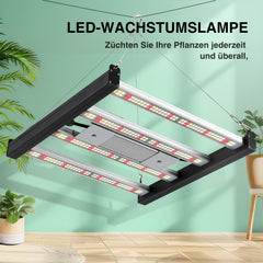 SWANEW 150W Pflanzenlampe, LED Vollspektrum Grow Lampe, Grow Light Dimmbare, Wachstumslampe