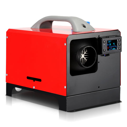 SWANEW Standheizung Diesel 8kw 12V, Luft Dieselheizung, Diesel Lufterhitzer, mit mit LCD Monitor/Fernbedienung