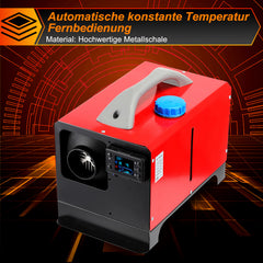 SWANEW Standheizung Diesel 8kw 12V, Luft Dieselheizung, Diesel Lufterhitzer, mit mit LCD Monitor/Fernbedienung