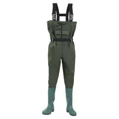 SWANEW Wathose Herren Wasserdicht, Hochwasserhose mit Rutschfeste