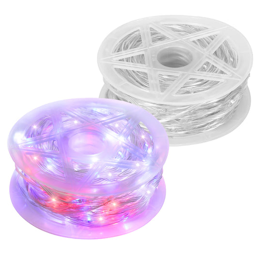 SWANEW LED Weihnachts Lichterkette, RGBIC Lichterkette, IP65, Für Innen & Außen