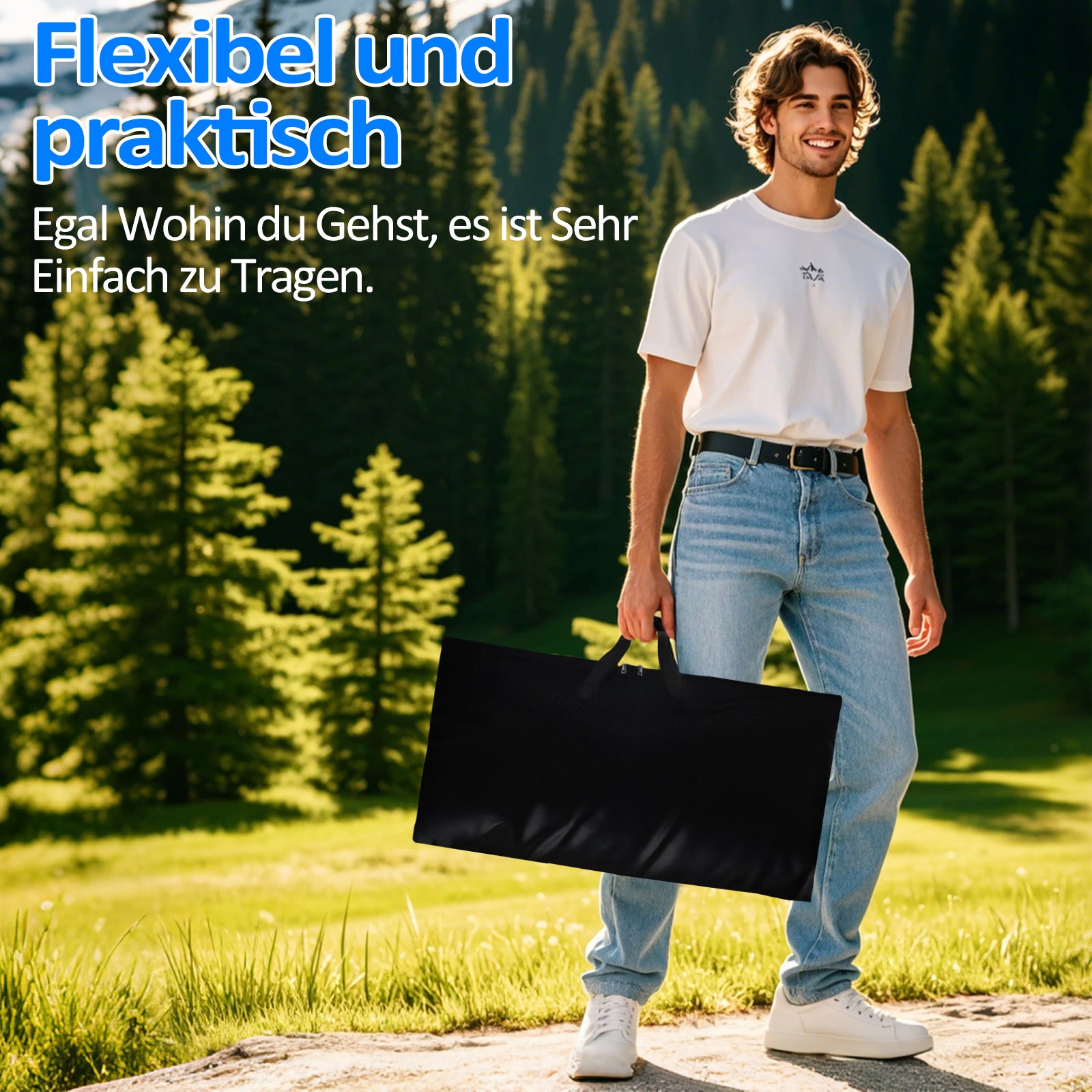 SWANEW Eisbad Eisbaden Tonne 80 cm, Faltbare Badewanne 390L, Kältetherapie Set mit 5 Isolierschichten, Aufblasbare Eistonne-Set für Zuhause
