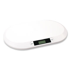 SWANEW Babywaage Flach Digitalwaage Stillwaage Tierwaage, fuer Neugeborene bis 20kg mit LCD-Display, Weiss (56cm x 35cm x 4.5cm)¡