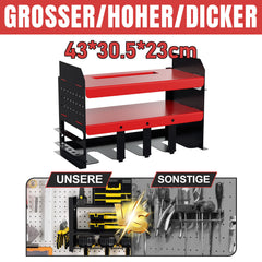 SWANEW Werkzeug Wandhalterung für Elektrowerkzeug, Werkzeughalter, Werkzeugregal