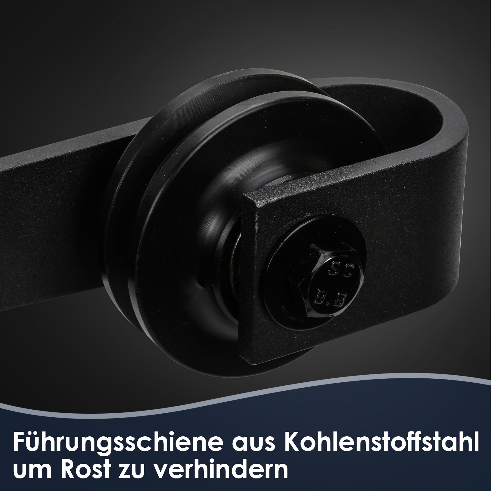 Schiebetürbeschlag Diamant 183/200 cm