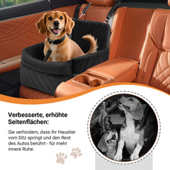 SWANEW Hundesitz auto, Hundeautositz, für Kleine Mittlere Hunde