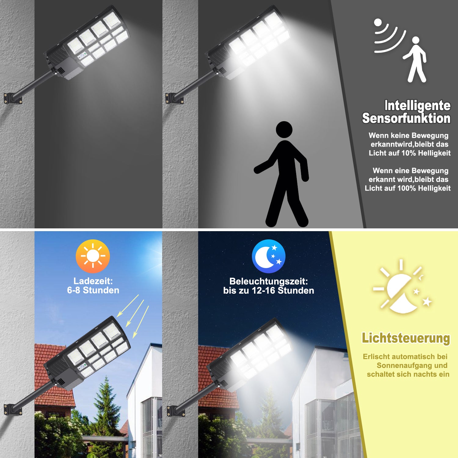 300W/400W Solar Straßenlamp