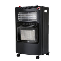 SWANEW Gasheizer für Gasflasche, Gasheizung, 4200W + 1200W Gas-Elektro-Heizgerät