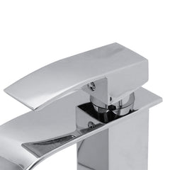 SWANEW Wasserhahn Hochdruck Waschtischmischer Messing Bad Armatur Mischbatterie Einhebelmischer Spültisch