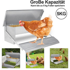 Futterautomat für Hausgeflügel Selbstfütterer Geflügelaufzucht