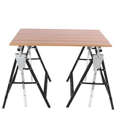2X Gerüstbock Stahl Teleskop-Klappbock Arbeitsbock Deckenarbeiten 200kg Böcke