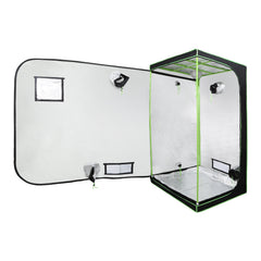 SWANEW Grow Zelt, Growschrank für Homegrow, Indoor Anbauzelt, Lichtdicht und Wasserdicht Pflanzzelt, Zuchtzelt