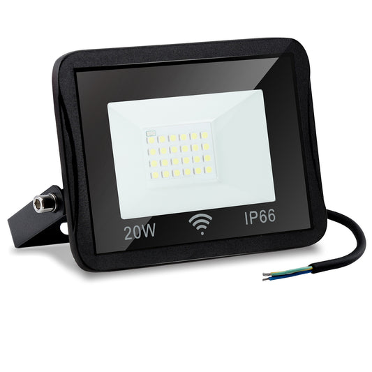 SWANEW LED Strahler Außen, LED Fluter 10W-100W, LED Scheinwerfer Kaltweiß/Warmweiß, Aussenstrahler IP66 Wasserdicht (Kein Stecker)