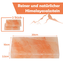 Salzstein zum Grillen 20x10x2,5cm
