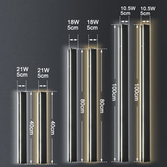 SWANEW Wandlampe LED Wandleuchte Modern Wandleuchten Innen Außen Wasserdicht Ip65 Aluminium Acryl