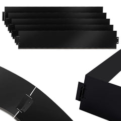 Rasenkante verzinkt Metall Höhe 15cm/18cm