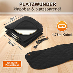 SWANEW Tellerwärmer elektrisch, Teller Wärmer, für bis zu 12 Teller 200 Watt
