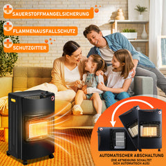 SWANEW 4200W Gasheizofen, Faltbar Gasheizer, Gasheizung