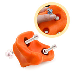 SWANEW 10 Stück Klettergriffe Boulderwand Klettersteine Robuste Bouldersteine Farbigen