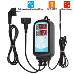 SWANEW Temperaturregler Infrarotheizungen Thermostat 230V 3000W Frostschutzthermostat Digitaler