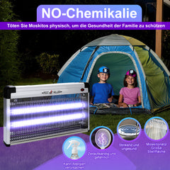 SWANEW Insektenvernichter Insektenfalle Elektrisch Mückenlampe Insektenabwehr UV-Licht