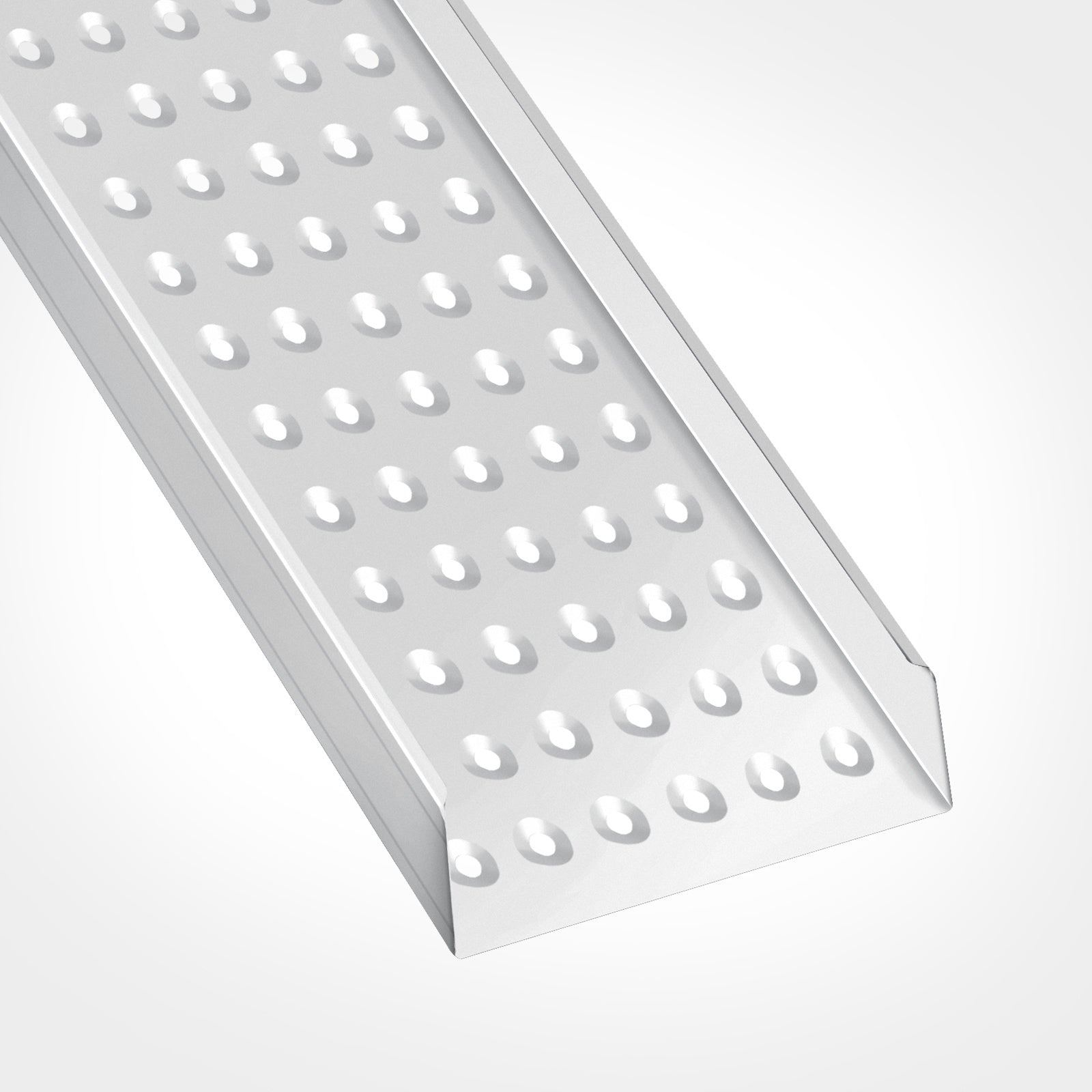 SWANEW 2X Auffahrrampe 160cm, Rutschfeste Verladeschiene Verladerampe 400kg, Auto Laderampe Verzinkter Stahl