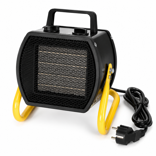 SWANEW 2000W / 3000W PTC Bauheizer mit Thermostat, Tragbarer Elektroheizer