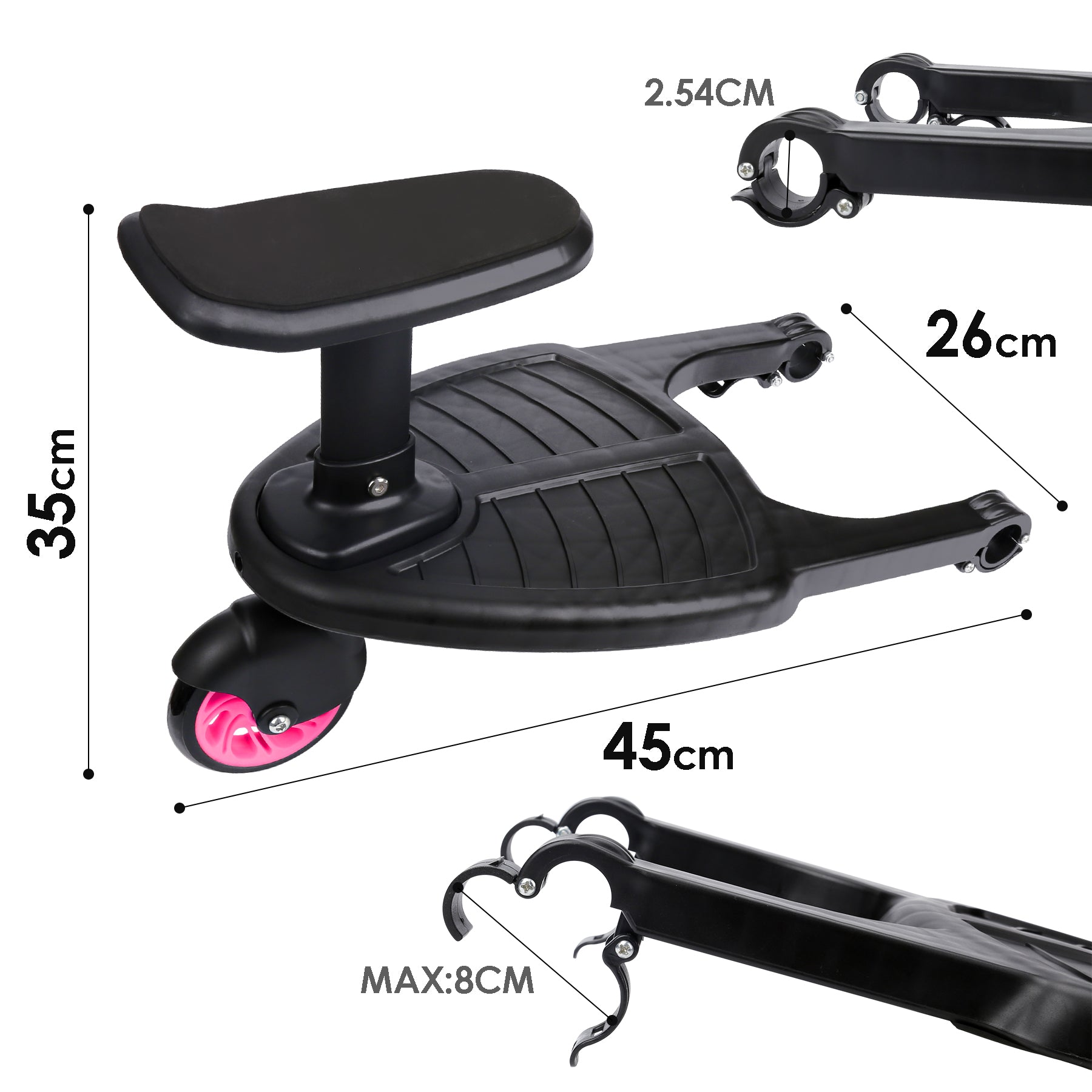 Buggy Board mit Sitz