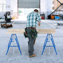 SWANEW Gerüstbock, Arbeitsbock Höhenverstellbar 7-stufig (80-130cm)