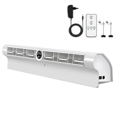 SWANEW Heizkörper Ventilator mit 6 Auslässen, Heizkörperverstärker, 3-Stufen-Regelung, Heizverstärker für Heizungen