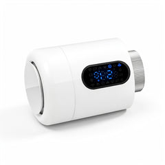 SWANEW Heizkörperthermostat, 5-35 °C, Wochenprogramm, mit 7 Ventiladapter