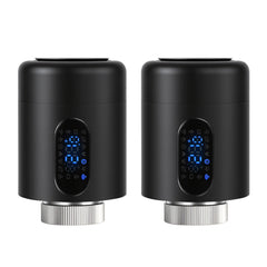 SWANEW Heizkörperthermostat, 5-35 °C, Wochenprogramm, mit 7 Ventiladapter