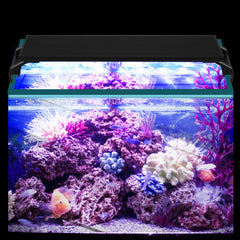 SWANEW LED Aquarium Beleuchtung, 16W/20W/25W, Aquariumbeleuchtung Weiß Blau, Aquarium Lampe mit Verstellbarer Halterung, für 90cm-120cm Süßwasser-Aquarien